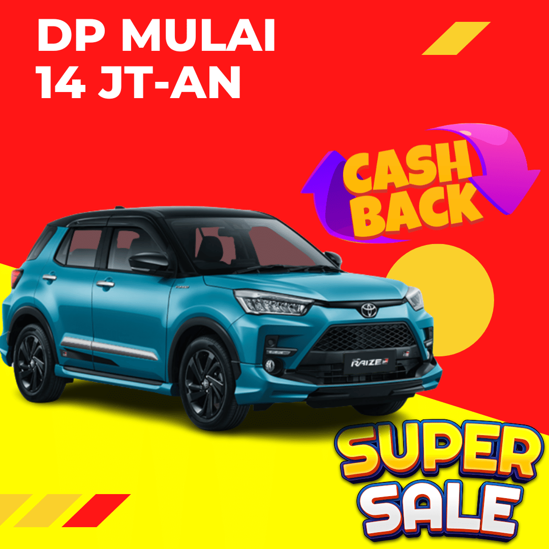 dealer toyota riau - harga raize - kredit raize