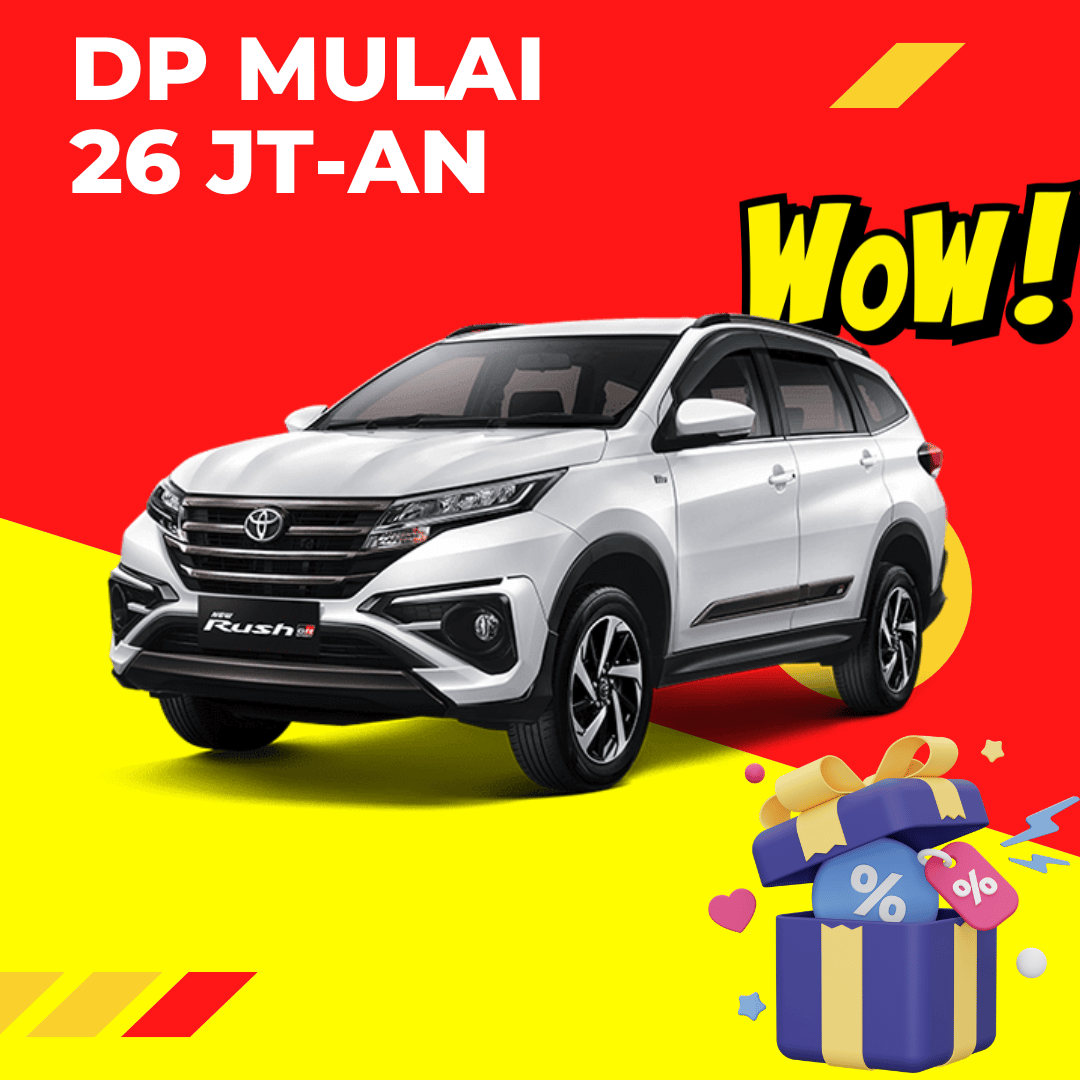 dealer toyota riau - harga rush - kredit rush
